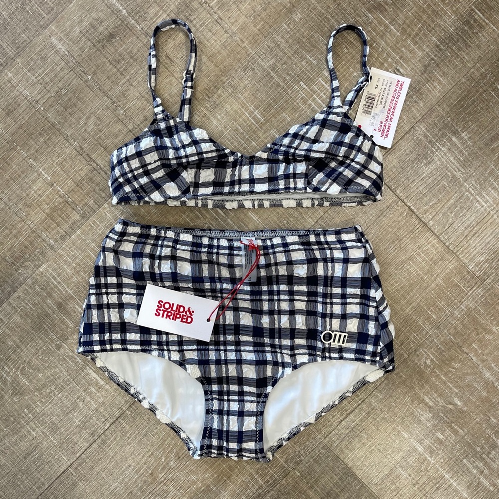 The Ginger Bottom & Rachel Top Puckered Madras
